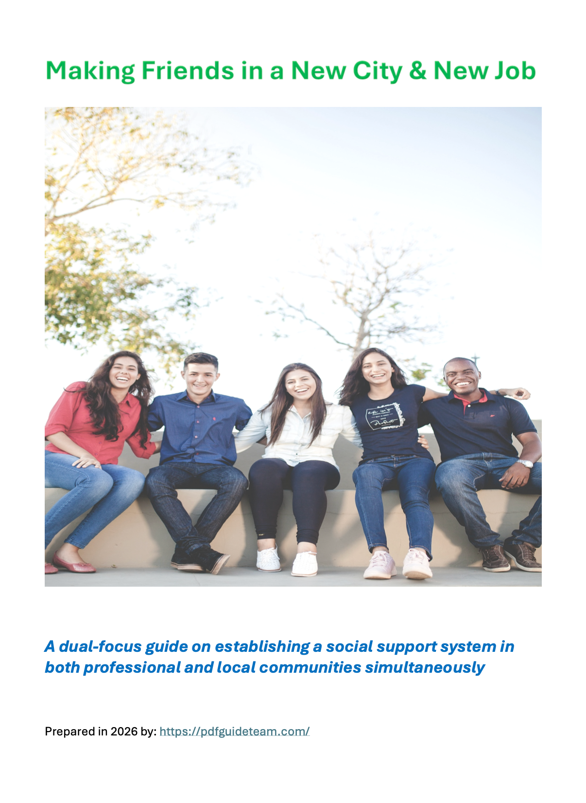 Making Friends in a New City & New Job (Step-by-Step 30-Day Guide + Scripts)